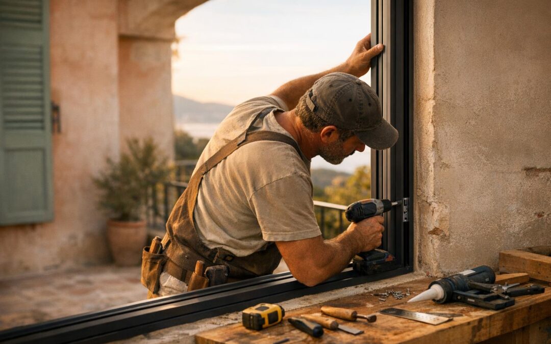Expert en installation de fenêtres à Nice : PVC, alu et plus avec Tout Travaux