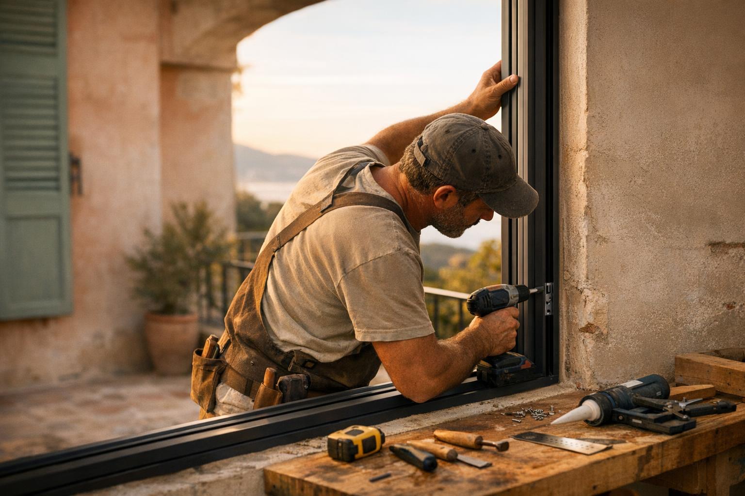 Expert en installation de fenêtres à Nice : PVC, alu et plus avec Tout Travaux