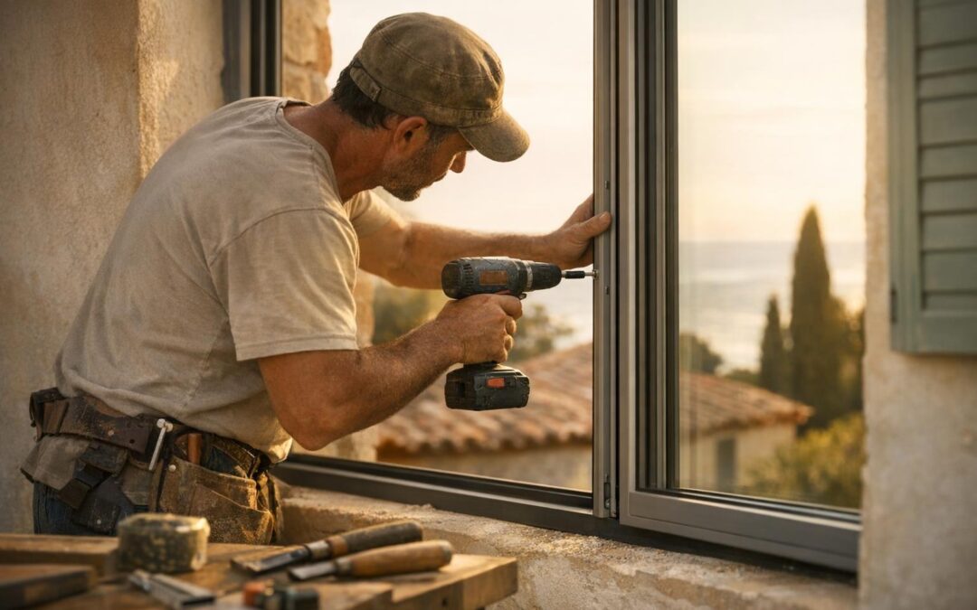 Installation de fenêtres PVC et Alu à Grasse : votre expert Tout Travaux pour une isolation optimale