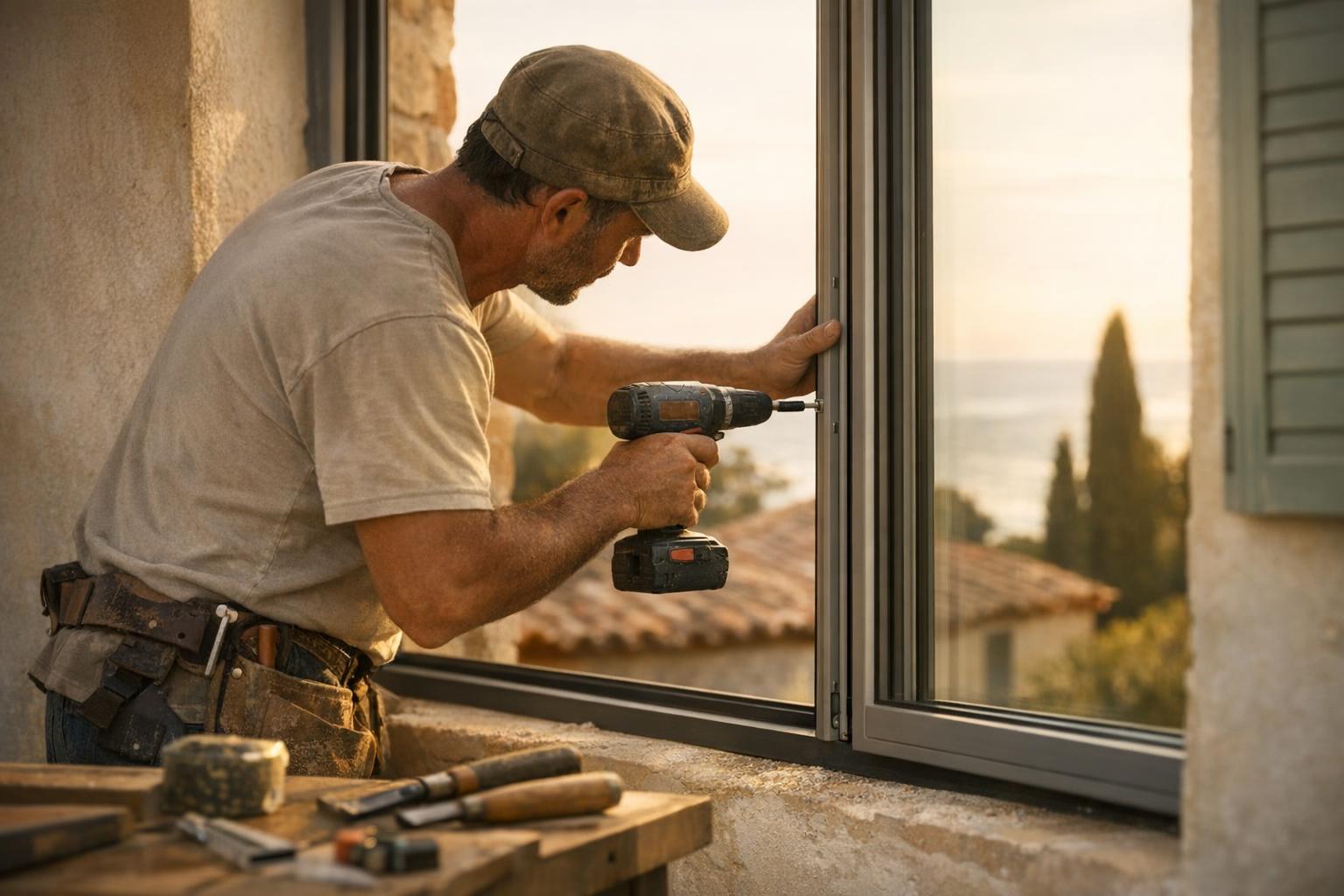 Installation de fenêtres PVC et Alu à Grasse : votre expert Tout Travaux pour une isolation optimale