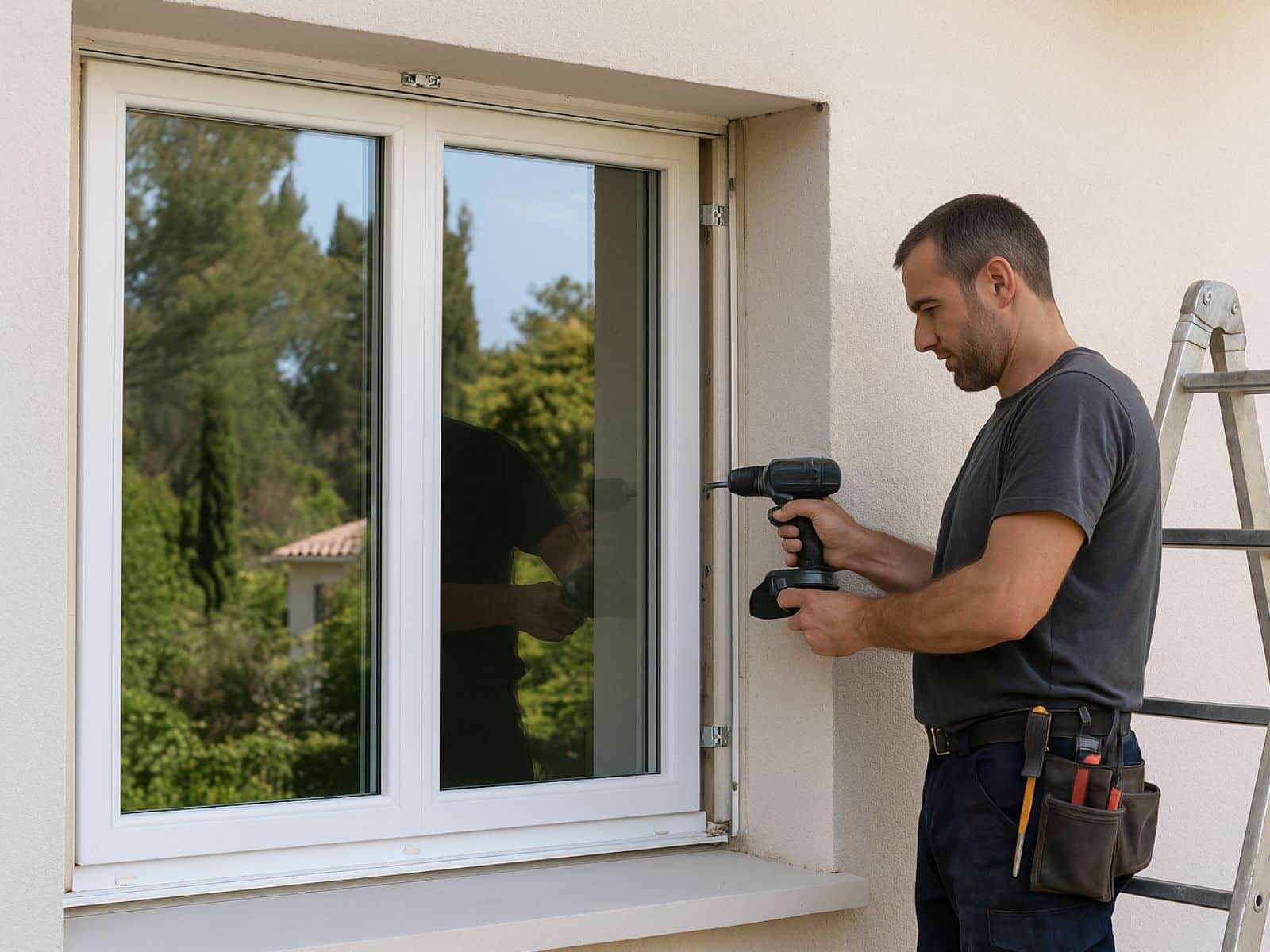 Création & pose de fenêtres sur mesure à Mougins : PVC, aluminium et menuiserie artisanale